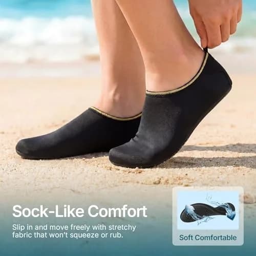 ATHMILE Quick-Dry Water Shoes for Women & Men | 25.5cm (10 Women/8.5 Men) thumbnail 4