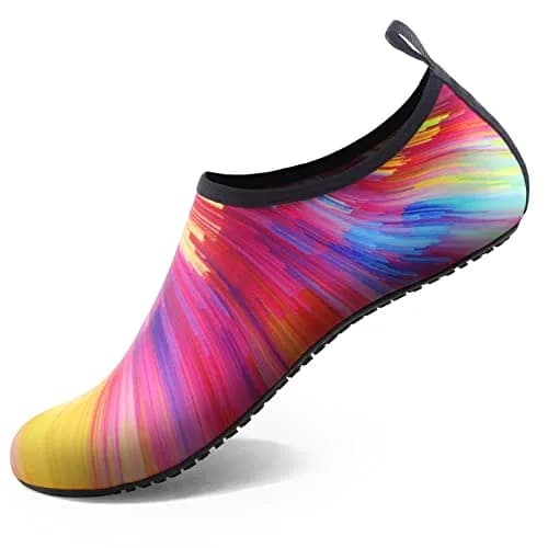ATHMILE Quick-Dry Water Shoes for Women & Men | 24.5cm (9.6in) | Breathable Barefoot Aqua Socks thumbnail 1
