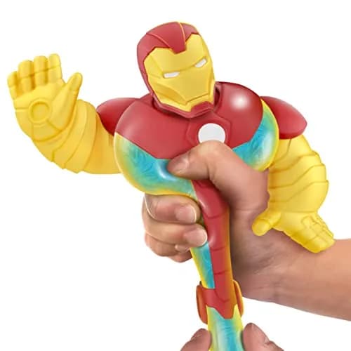 Heroes of Goo Jit Zu Marvel Invincible Iron Man Gooey Toy Figure 11.43 cm (4.5 inches) | ASTM-Tested Non-Toxic Toy thumbnail 5