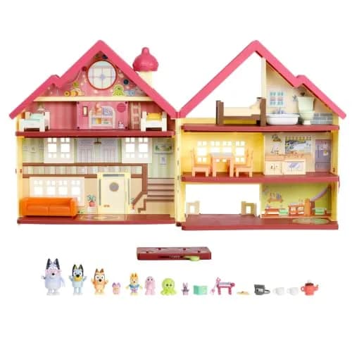 Bluey XL House Playset with Lights, Sounds & Dance Floor | Interactive Toy for Kids Ages 3+ thumbnail 1