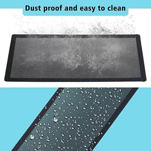 YSSHUI Magnetic PC Case Dust Mesh Filter 360x120mm (2 Pack) | Keeps PC Clean & Cool thumbnail 5