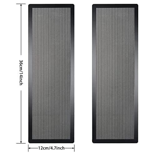 YSSHUI Magnetic PC Case Dust Mesh Filter 360x120mm (2 Pack) | Keeps PC Clean & Cool thumbnail 2
