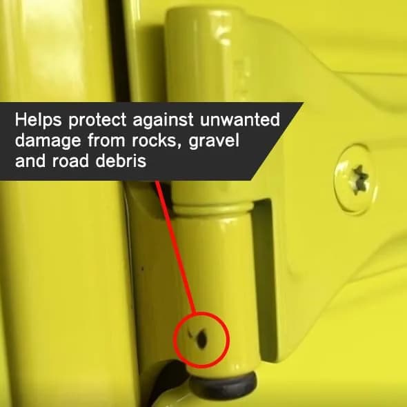 Rock Stopperz Door Hinge Protection Kit - Compatible with Jeep Wrangler JL/JLU/Gladiator - 2 or 4 Door (2019-2026) | Protects Paint & Hinges thumbnail 5