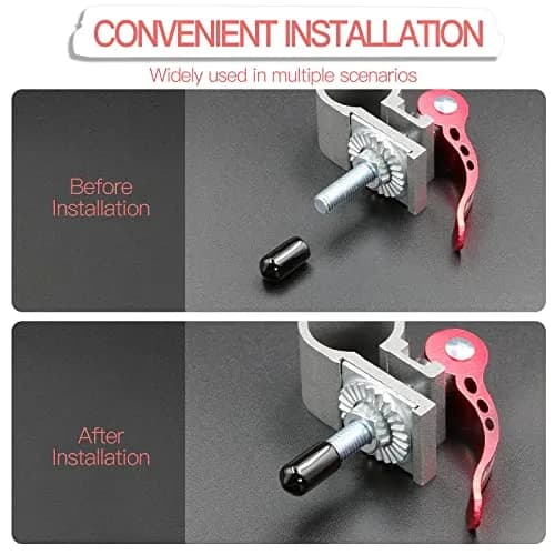 Jamiikury Rubber End Caps 120PCS | 9.5mm ID Vinyl Flexible Screw Thread Protectors thumbnail 5