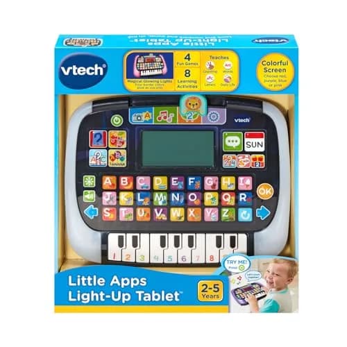 VTech Little Apps Light-Up Tablet | Interactive Learning for Ages 2-5 thumbnail 8