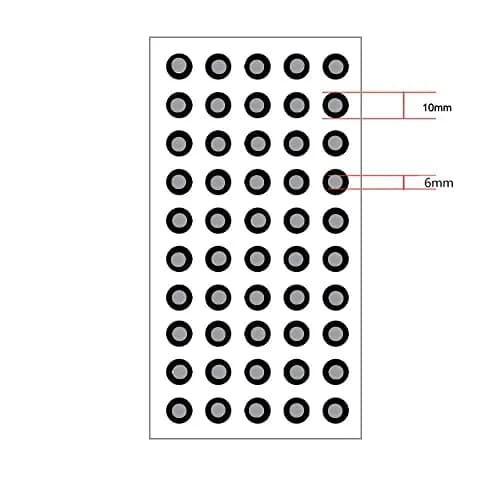 LEDGM 3D Scanning Marker 6.0 mm Inner Diameter | High Reflective Tracking Dots for 3D Scanners (600-Pack) thumbnail 2