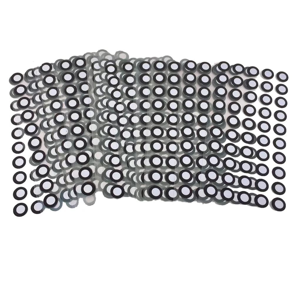 LEDGM 3D Scanning Marker 6.0 mm Inner Diameter (1000 Pack) | Diffuse Reflection Dots for Laser & White Light Scanners - main product image
