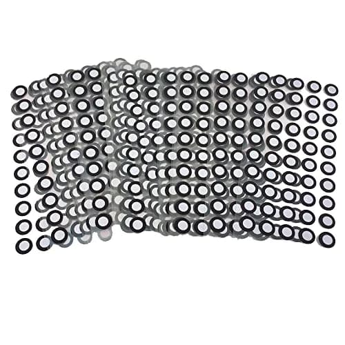 LEDGM 3D Scanning Marker 6.0 mm Inner Diameter (1000 Pack) | Diffuse Reflection Dots for Laser & White Light Scanners thumbnail 1
