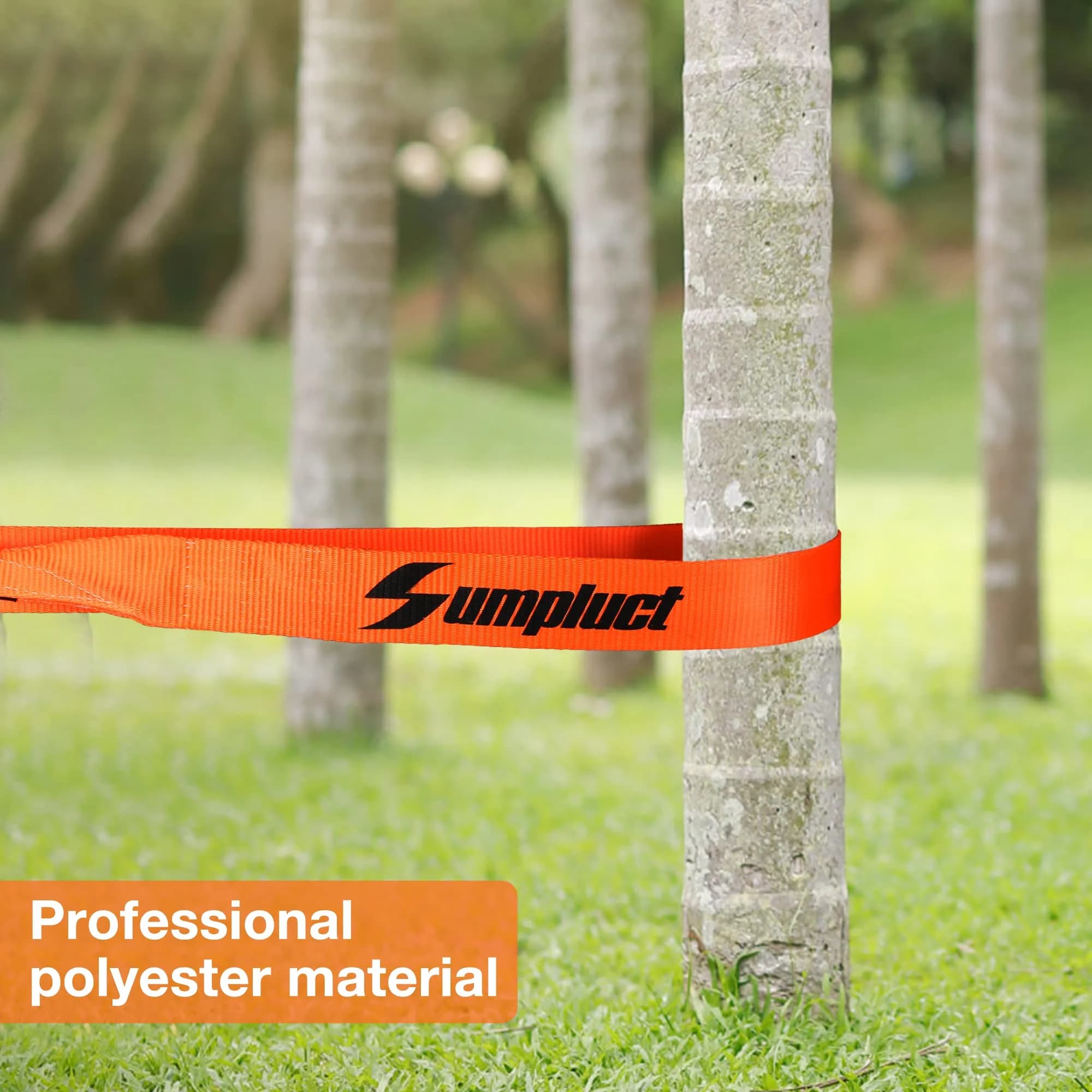 sumpluct Heavy Duty Recovery Tow Strap 3" x 20' (9,072 kg / 20,000 lbs) | Reinforced Loops for Vehicle Recovery - view 5