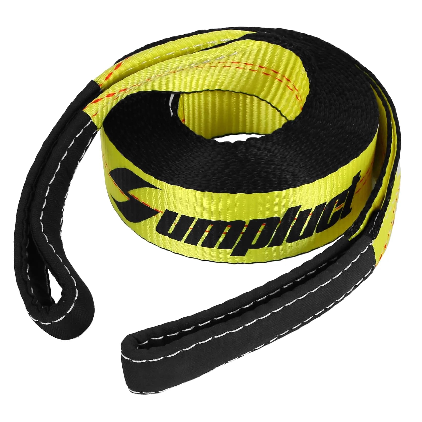 sumpluct Heavy Duty Recovery Tow Strap 3" x 20' (9,072 kg / 20,000 lbs) | Reinforced Loops for Vehicle Recovery — 2" x 20'-20000LBS