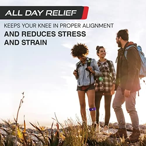 SS SLEEVE STARS Patellar Tendon Support Strap for Adults | Adjustable Knee Brace for Osgood Schlatter & Knee Pain Relief thumbnail 7