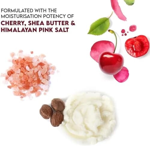 Salt Range Organic Lip Balm, Cherry & Shea Butter | Hydrating & Nourishing for Dry Lips thumbnail 3