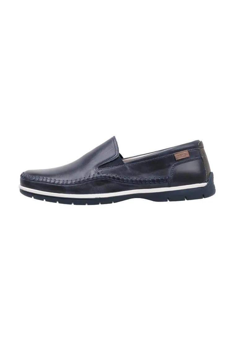 PIKOLINOS Marbella Loafers Men | Leather | Removable Insole | Blue