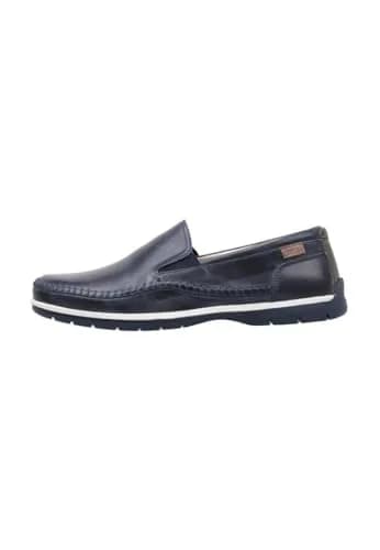 PIKOLINOS Marbella Loafers Men | Leather | Removable Insole | Blue thumbnail 1