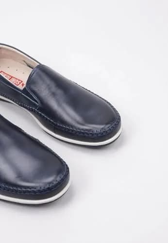 PIKOLINOS Marbella Loafers Men | Leather | Removable Insole | Blue thumbnail 2