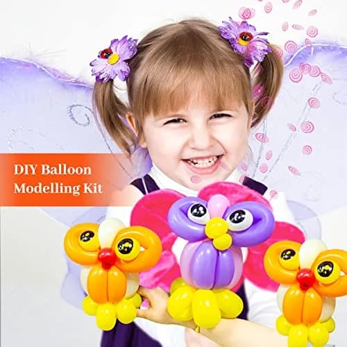 KUULBELA Long Orange 260 Balloons Kit 100 Count | Twistable Latex for Party Decor thumbnail 5