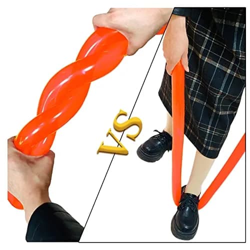 KUULBELA Long Orange 260 Balloons Kit 100 Count | Twistable Latex for Party Decor thumbnail 2