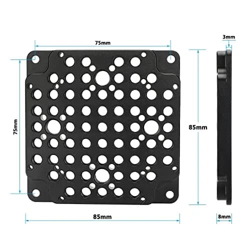 CAMVATE Cheese Mounting Plate Compatible with Standard 75mm VESA Mount | Aluminum, Multipurpose, 85mm x 85mm thumbnail 2