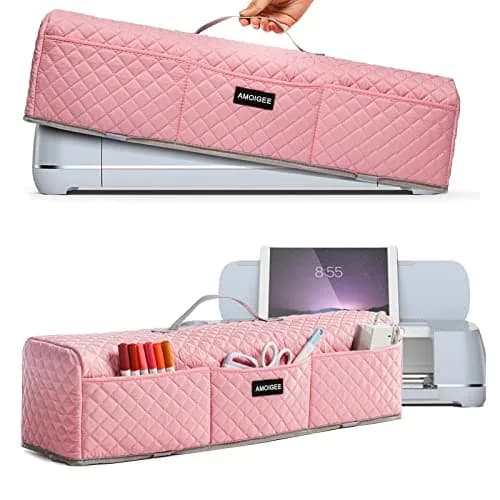 AMOIGEE Padded Dust Cover for Cricut Maker 4/3 & Explore 4/3/Air 2 w/Handle | Protects Machines from Dust & Scratches thumbnail 1