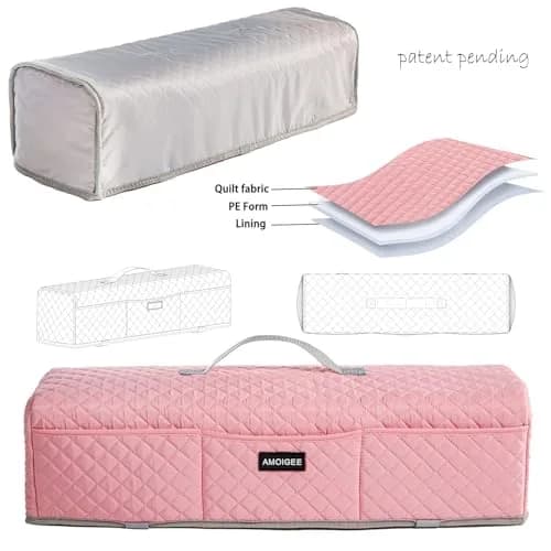 AMOIGEE Padded Dust Cover for Cricut Maker 4/3 & Explore 4/3/Air 2 w/Handle | Protects Machines from Dust & Scratches thumbnail 5