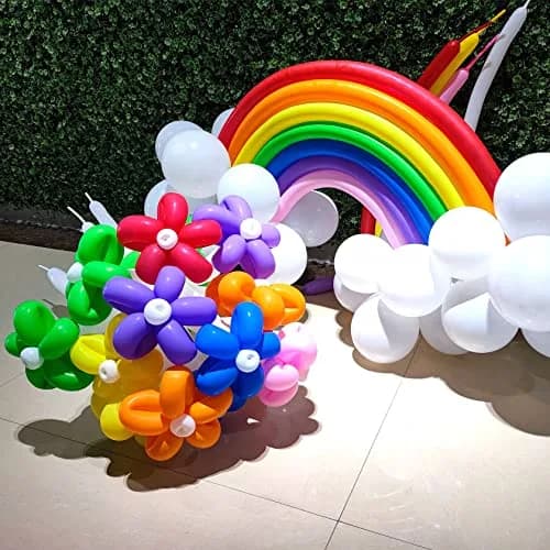 ASIUHY Red 260 Long Balloons 100 Pack | Durable Latex Twisting Animal Balloons for Parties thumbnail 6