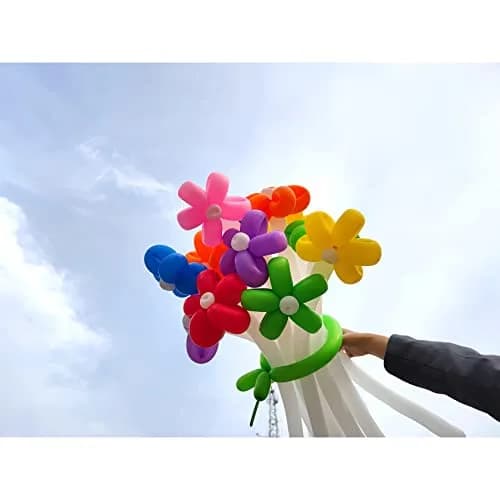 ASIUHY Red 260 Long Balloons 100 Pack | Durable Latex Twisting Animal Balloons for Parties thumbnail 8