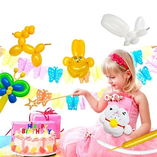ASIUHY Red 260 Long Balloons 100 Pack | Durable Latex Twisting Animal Balloons for Parties thumbnail 9