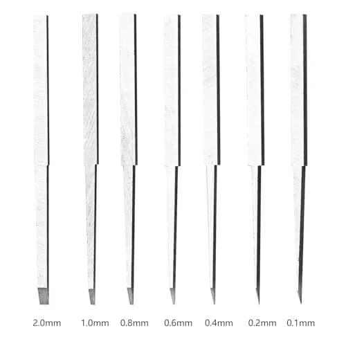 FriHobby 7-in-1 Scribe Tool Panel Line Scriber Blades 0.1-2.0mm | Precise, Ergonomic, for Gundam & Model Kits thumbnail 4