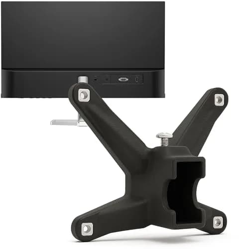 3IDEE VESA Mount Adapter for HP Monitors (M22f-M32f) 75x75mm | Converts Non-VESA to VESA Mount thumbnail 1