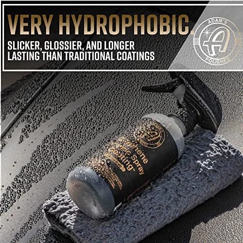 Adam's Advanced Graphene Ceramic Spray Coating Kit 355ml (12 Fl Oz) | 18+ Month Extreme Gloss & Protection thumbnail 4