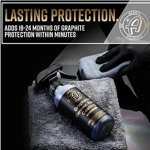 Adam's Advanced Graphene Ceramic Spray Coating Kit 355ml (12 Fl Oz) | 18+ Month Extreme Gloss & Protection thumbnail 5