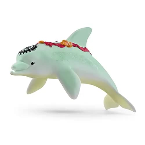 Schleich Bayala - 2PC Isabelle the Mermaid and Dolphin Playset - Fantasy Fairy Toys for Kids Ages 5+ | Magical Sea Creatures thumbnail 3