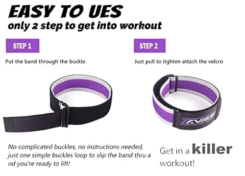 TAVIEW Occlusion Bands for Women Glutes & Hip Building | Blood Flow Restriction Bands for Muscle Growth thumbnail 6