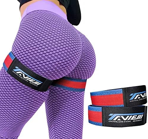 TAVIEW Occlusion Bands for Women Glutes & Hip Building | Blood Flow Restriction Bands for Muscle Growth thumbnail 1