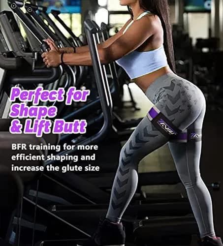 TAVIEW Occlusion Bands for Women Glutes & Hip Building | Blood Flow Restriction Bands for Muscle Growth thumbnail 4