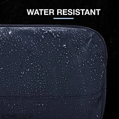 BAGSMART Travel Toiletry Bag for Men, Dopp Kit Water Resistant Navy-Medium | Spacious & Water-Resistant thumbnail 3