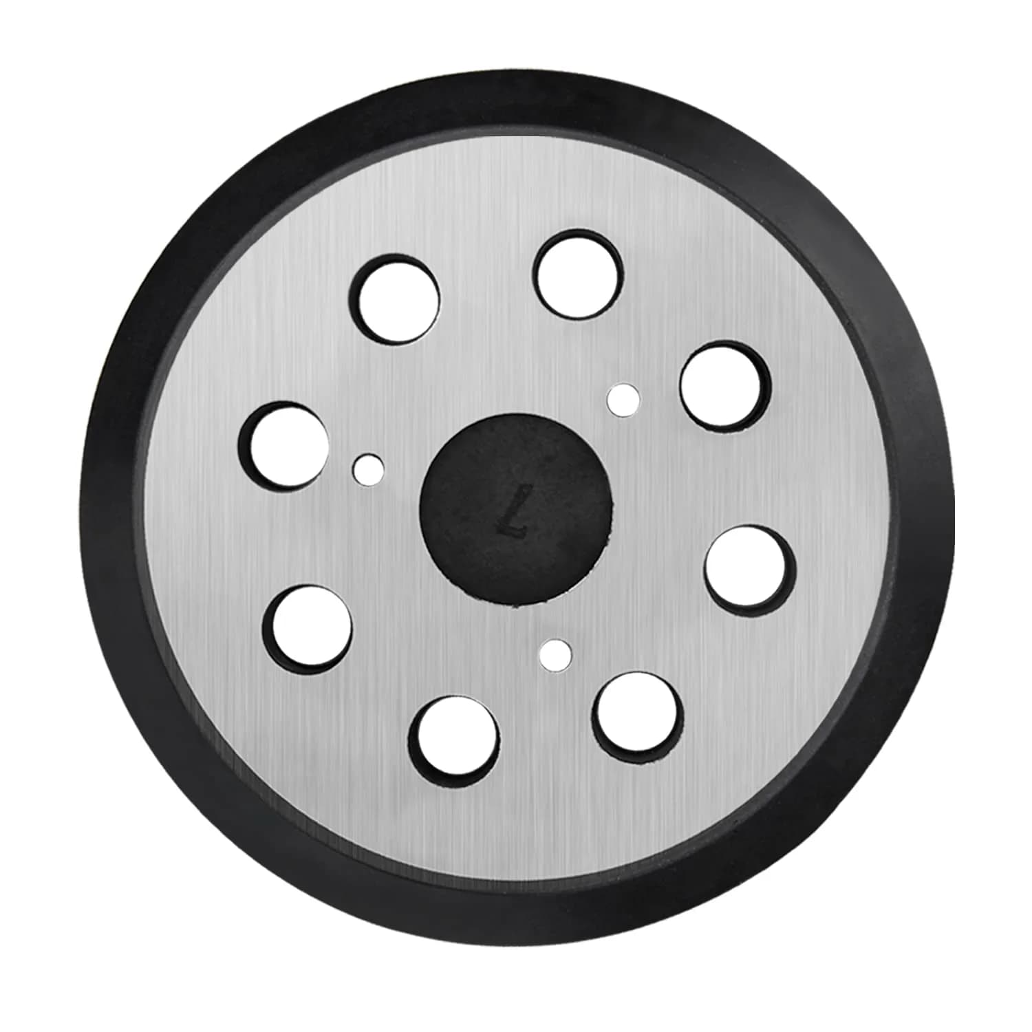 Gnellkoor 5 Inch Orbital Sander Pad Replacement | 8 Dust Holes, 3 Screw Holes, 1 Inch Arbor