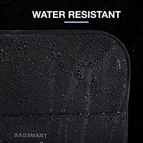 BAGSMART Travel Toiletry Bag for Men, Dopp Kit Water Resistant Shaving Bag for Toiletries Accessories, Black-Medium | Lightweight & TSA Approved thumbnail 3