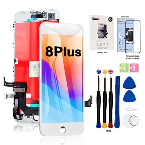 EFAITHFIX White iPhone 8 Plus Screen Replacement 13.97 cm (5.5 Inch) | High Resolution Display thumbnail 1