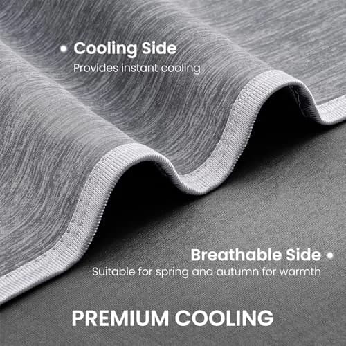 Topcee Cooling Blanket King Size 228.6x274.3 cm (90"x108") | Breathable Fabric for Hot Sleepers thumbnail 5