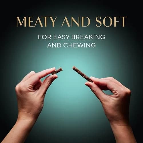 Sheba Meaty Tender Sticks Cat Treats, Chicken, Salmon & Tuna | Soft, Real Meat, 70 Count thumbnail 2