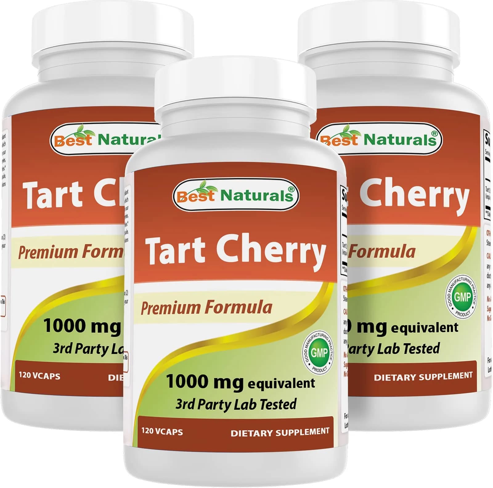 Best Naturals Tart Cherry Extract 1000 mg 360 Capsules | Antioxidant & Anti-inflammatory Support