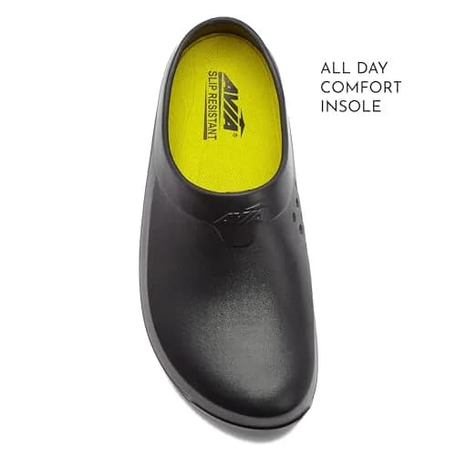 Avia Flame Men's Clogs Slip Resistant Shoes for Men Food Service Kitchen Work 7 Medium thumbnail 4