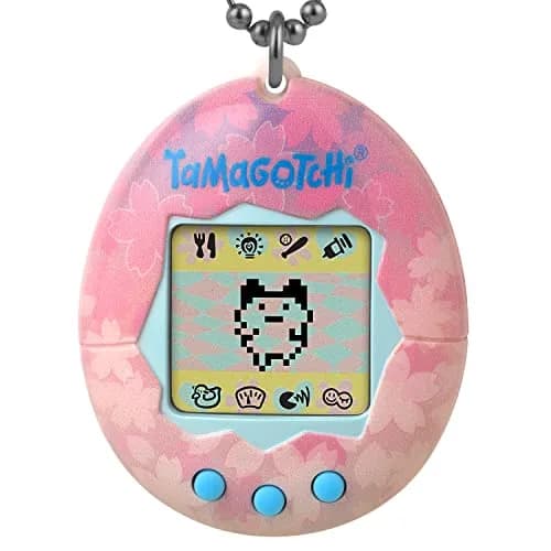 Tamagotchi Original Sakura Electronic Pet | Retro Flower Design - main product image