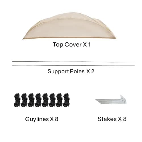 PrivatePod Sports Pod Pop-Up Sports Tent & Weather Tent 83"x83"x65"H | Cold Weather Outdoor Shelter for 4 thumbnail 8