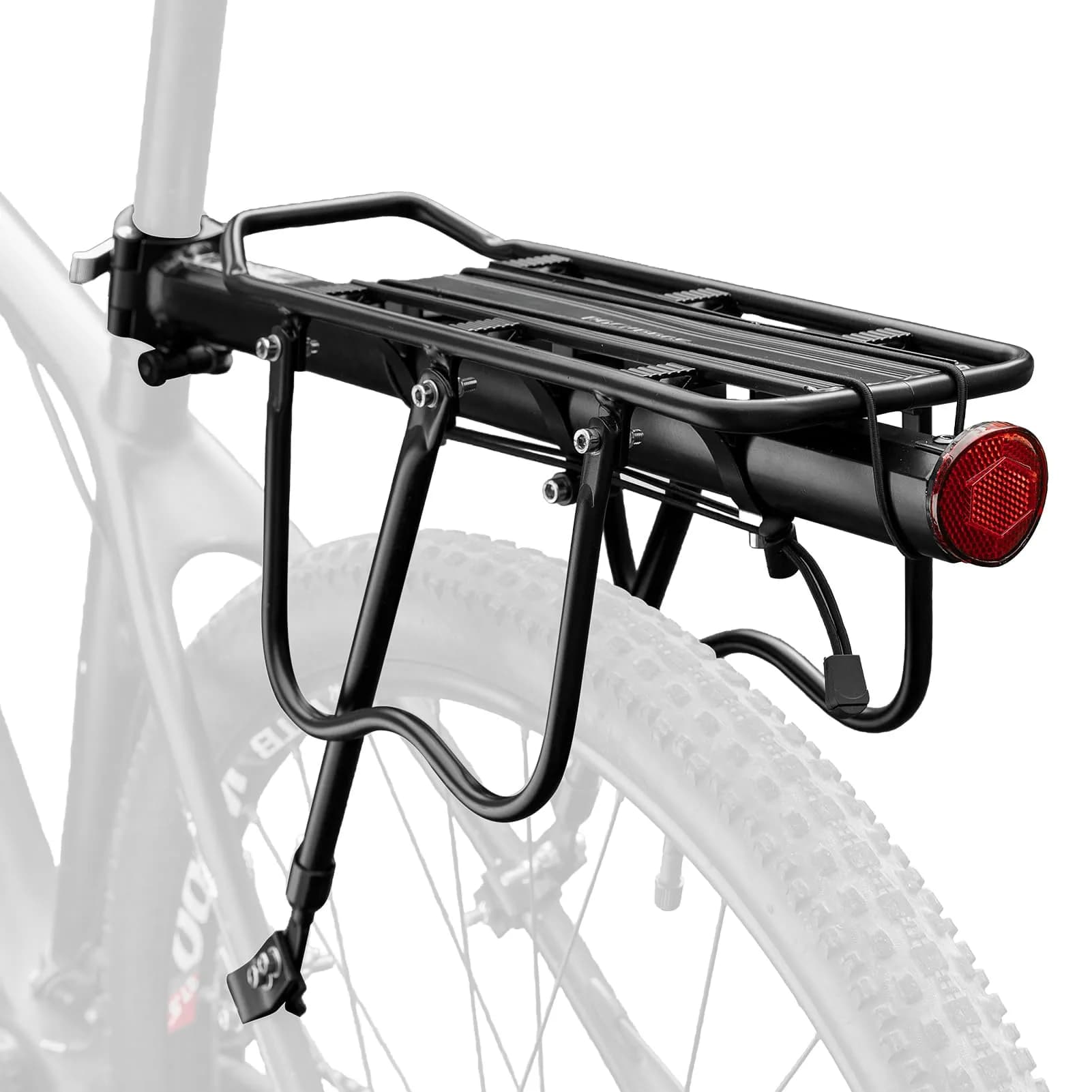 ROCKBROS Rear Bike Rack Adjustable 165 lbs Capacity | Tool-Free Quick-Release Bike Back Rack - main product image