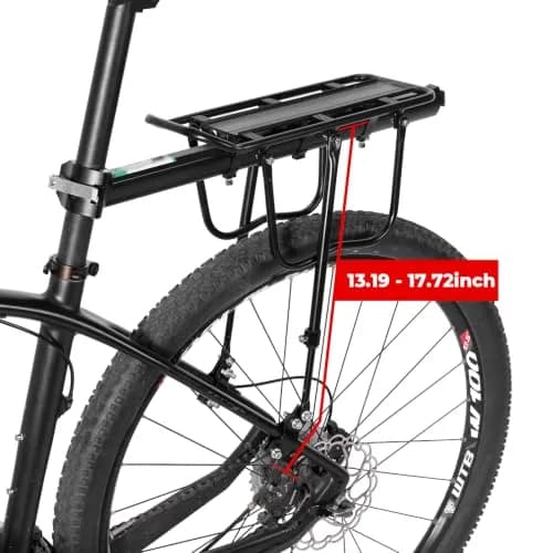 ROCKBROS Rear Bike Rack Adjustable 165 lbs Capacity | Tool-Free Quick-Release Bike Back Rack thumbnail 5