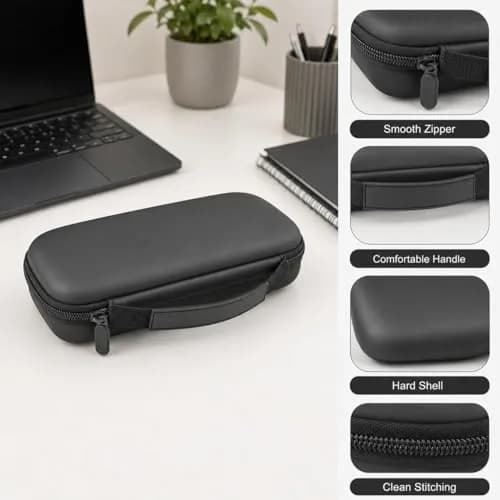 ALKOO Professional Healthcare Stethoscope Case for 3M Littmann Classic III/Cardiology IV, Black (11" L x 4.7" W x 2.4" H) | Protects Your Essential Medical Tool thumbnail 4
