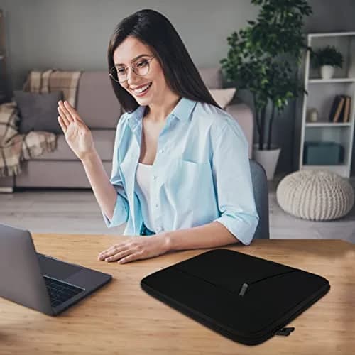 BOOEUDI Laptop Sleeve 15.6 inch Shockproof Protective Cover | Slim, Stylish & Durable thumbnail 6