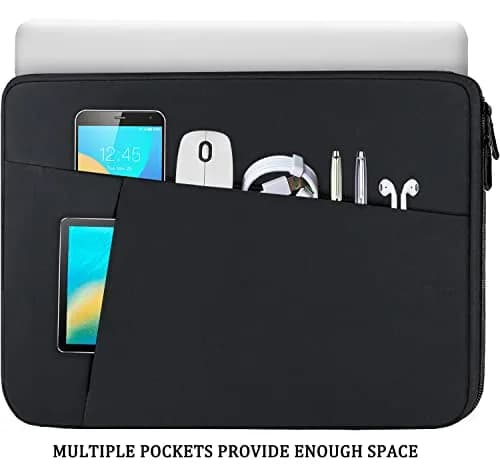 BOOEUDI Laptop Sleeve 15.6 inch Shockproof Protective Cover | Slim, Stylish & Durable thumbnail 3